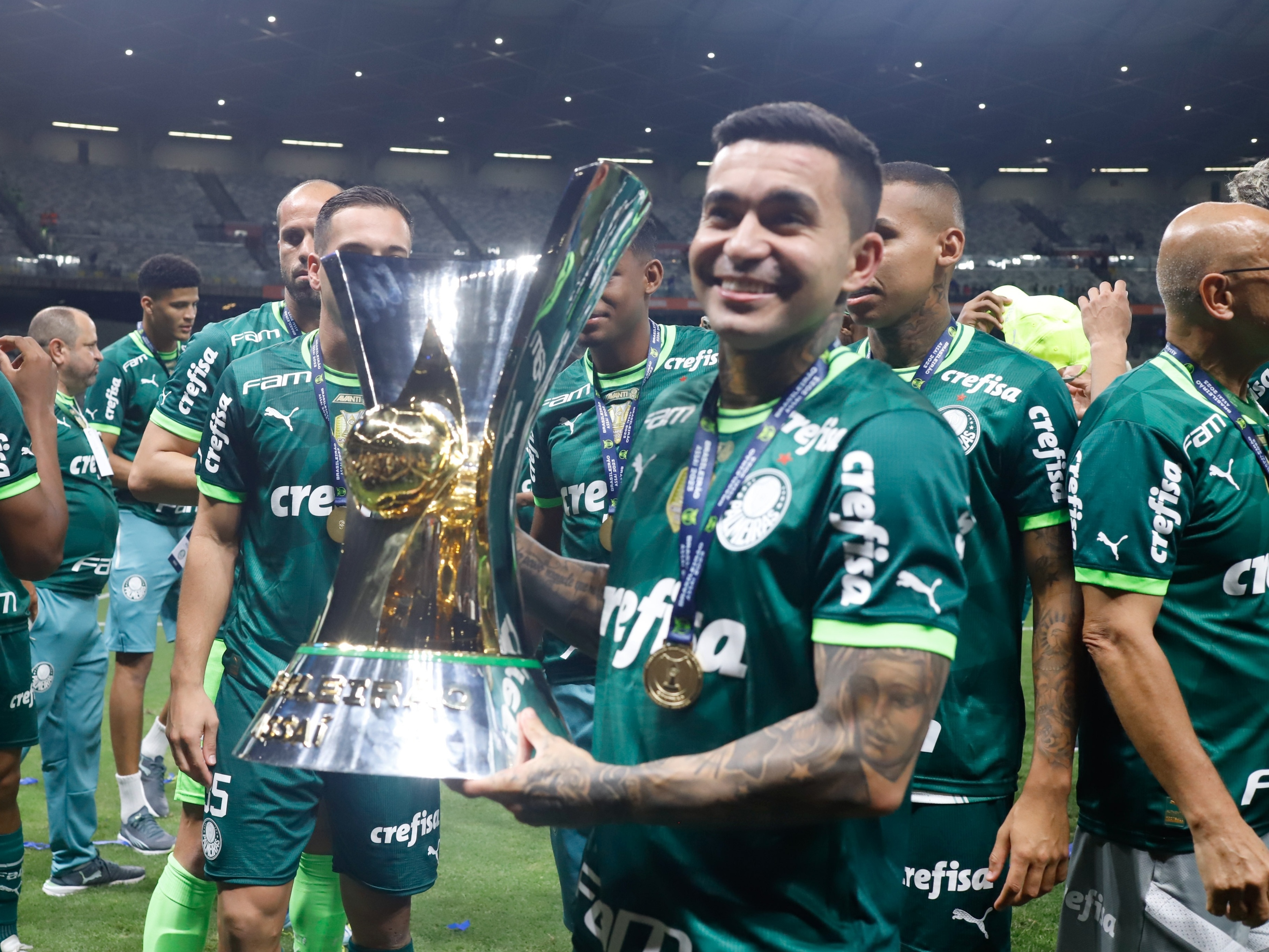 Palmeiras é campeão do Brasileirão 2023