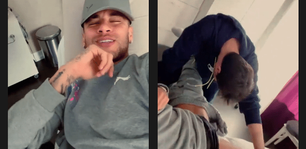 Psg Neymar Canta Em Fisioterapia E Diz Que Est Virando Bailarina