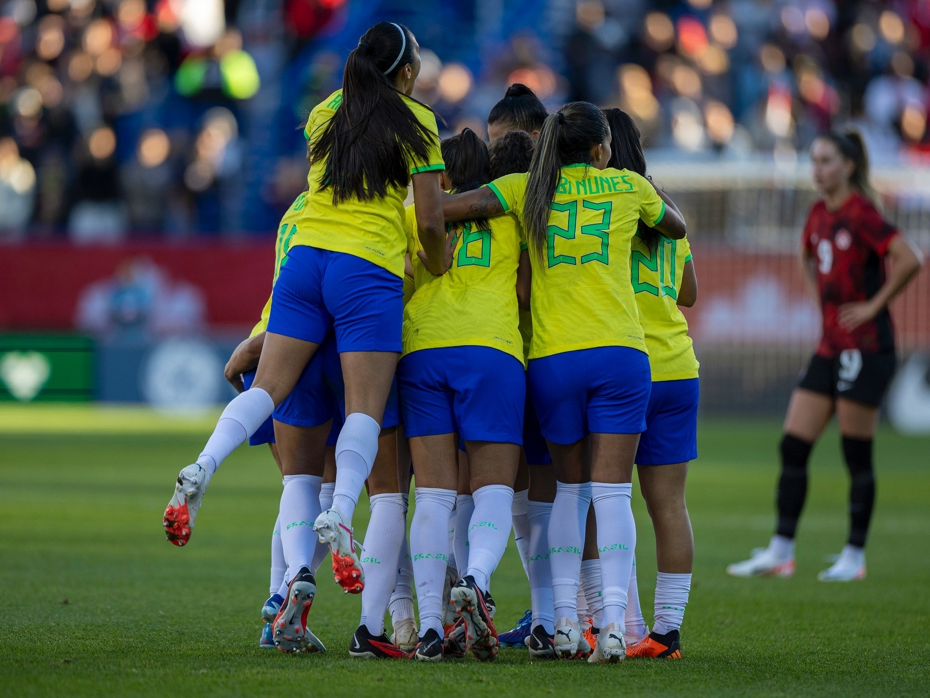 Seleção brasileira estreia com vitória na Copa Ouro Feminina