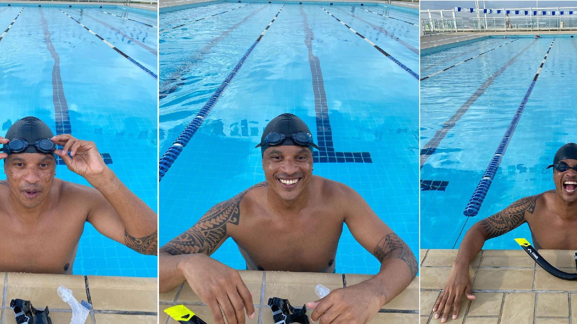 Bronze Em Sydney Edvaldo Val Rio D Aulas Da Borda Da Piscina