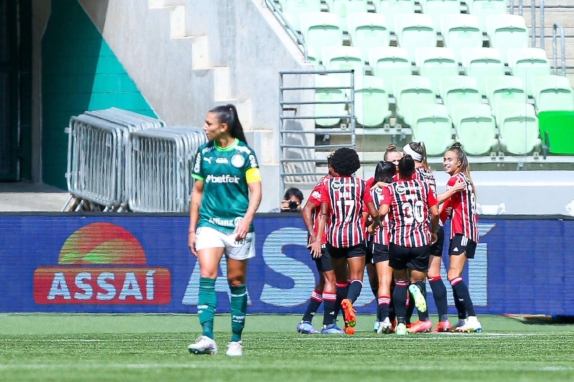 São Paulo 2 x 1 Palmeiras  Campeonato Brasileiro Feminino