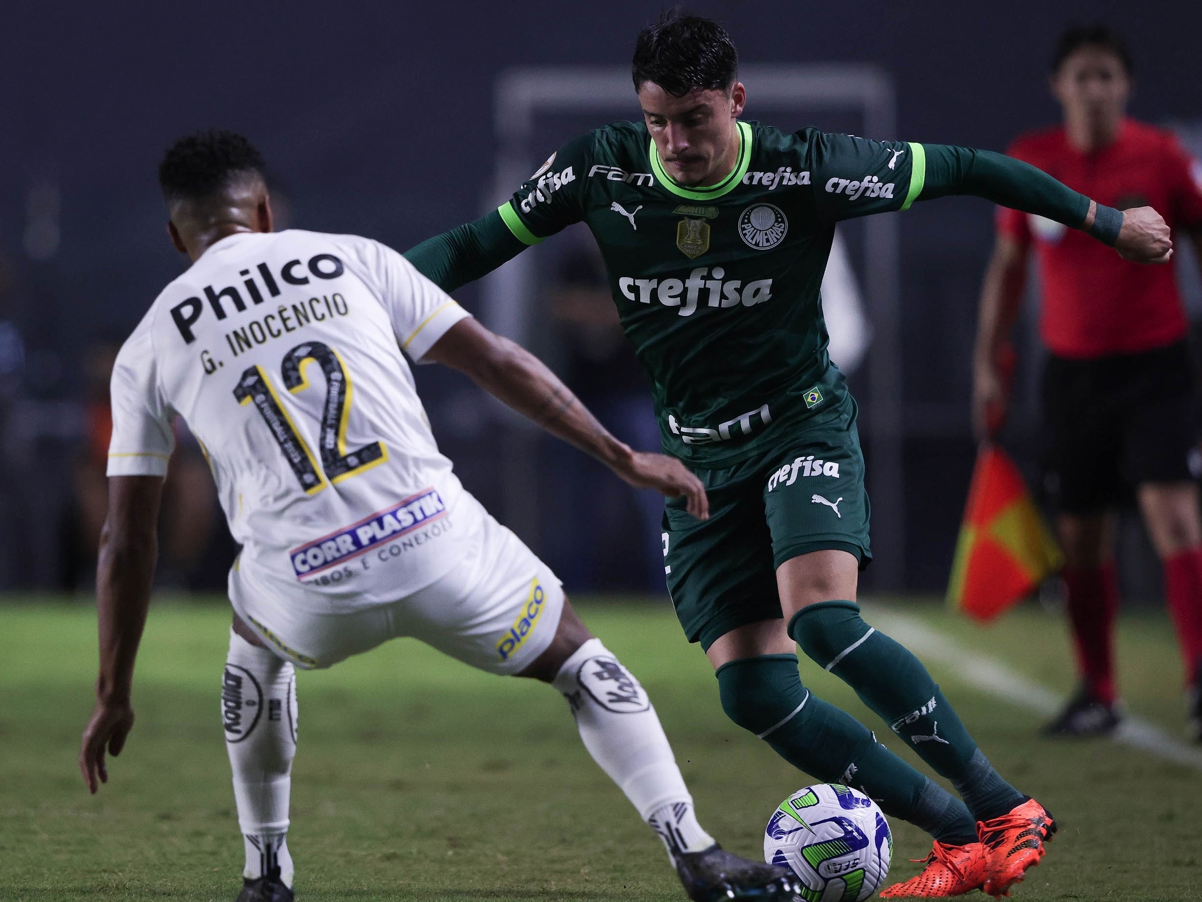 Santos x Palmeiras: acompanhe o placar AO VIVO da partida