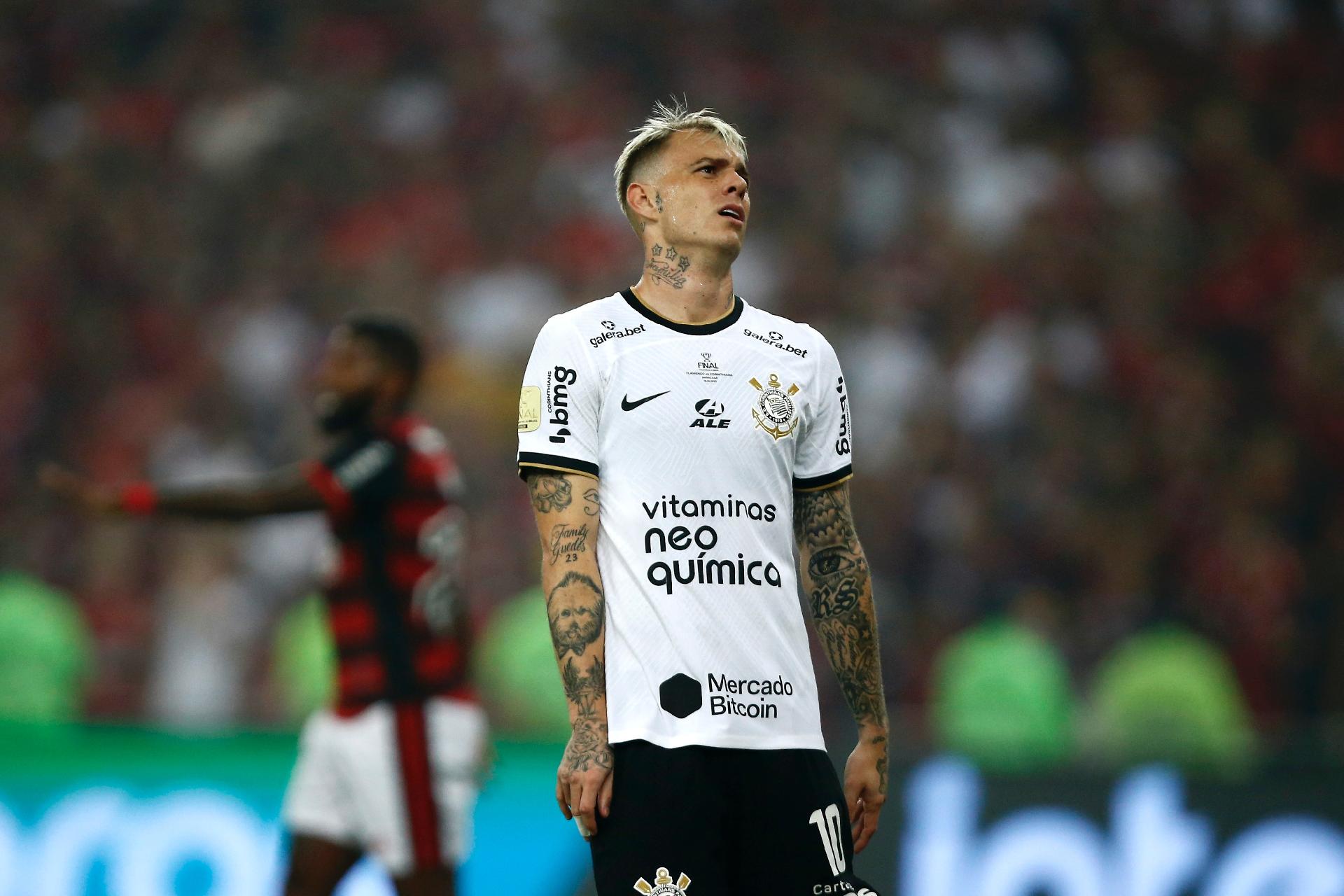 Róger Guedes entra na Tropa do Calvo e reage a momentos de Fluminense x  Corinthians, corinthians