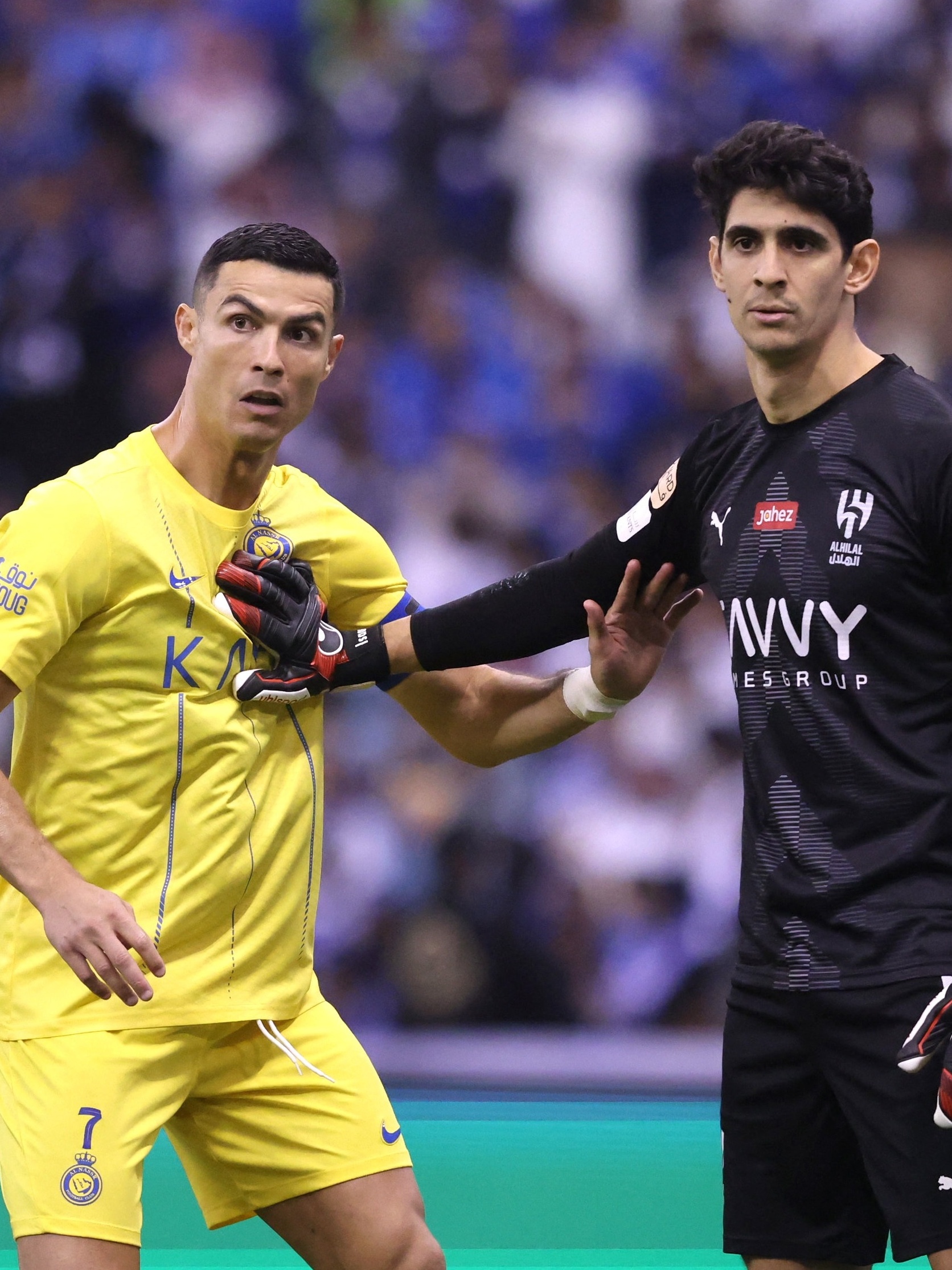 O jogo em que um gesto de Ronaldo valeu por um golo: Al Nassr