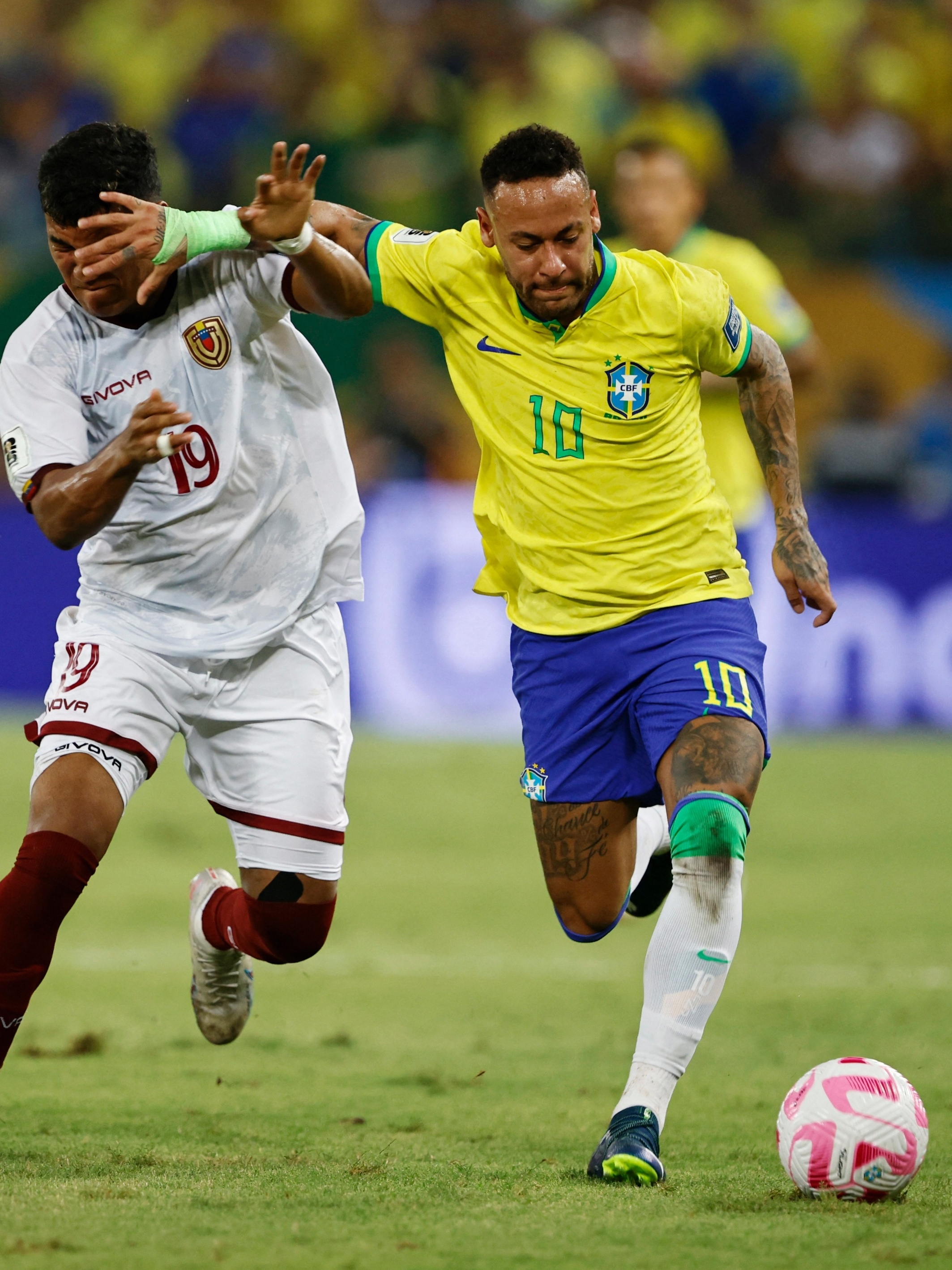 Na noite de ontem após o jogo do Brasil e Venezuela em Cuiabá, o