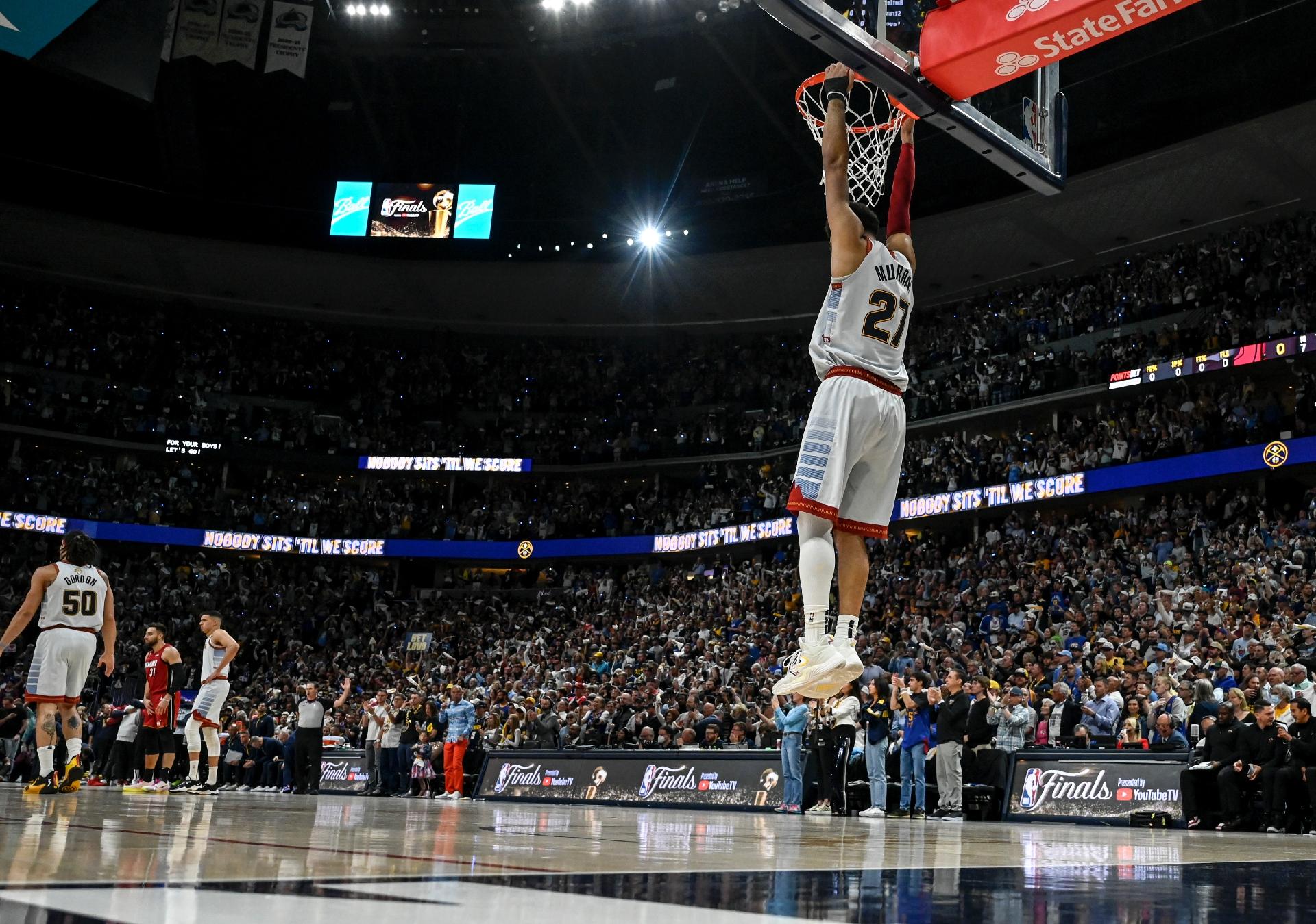 Em jogo eletrizante, Miami Heat vence Nuggets em Denver e empata série das  Finais da NBA