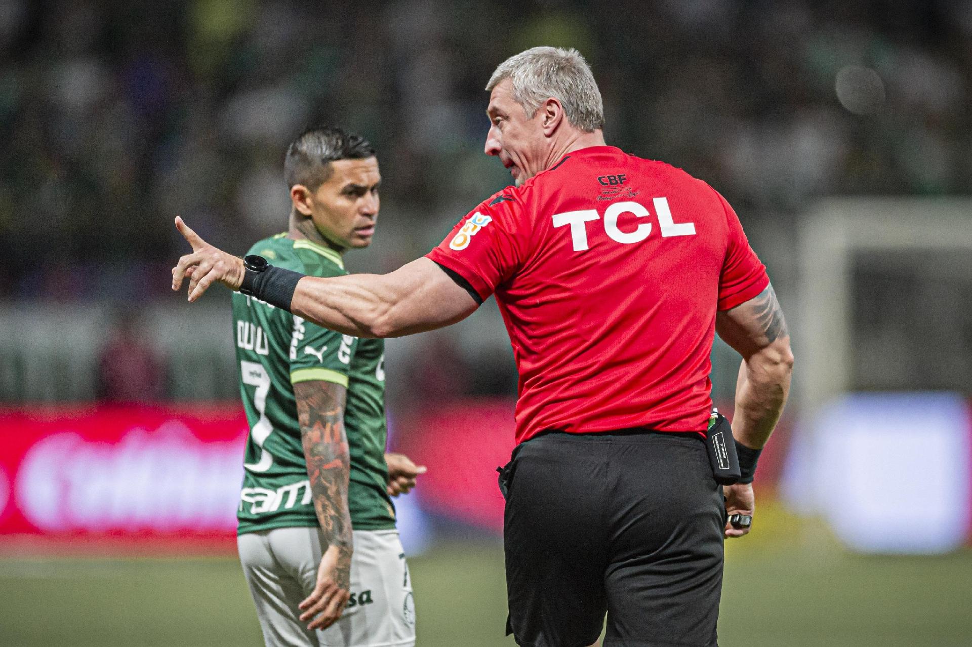 Sao Paulo, Brazil. 25th June, 2023. SP - SAO PAULO - 06/25/2023 -  BRAZILEIRO A 2023, PALMEIRAS X BOTAFOGO - Referee Anderson Daronco during  the match between Palmeiras and Botafogo at the