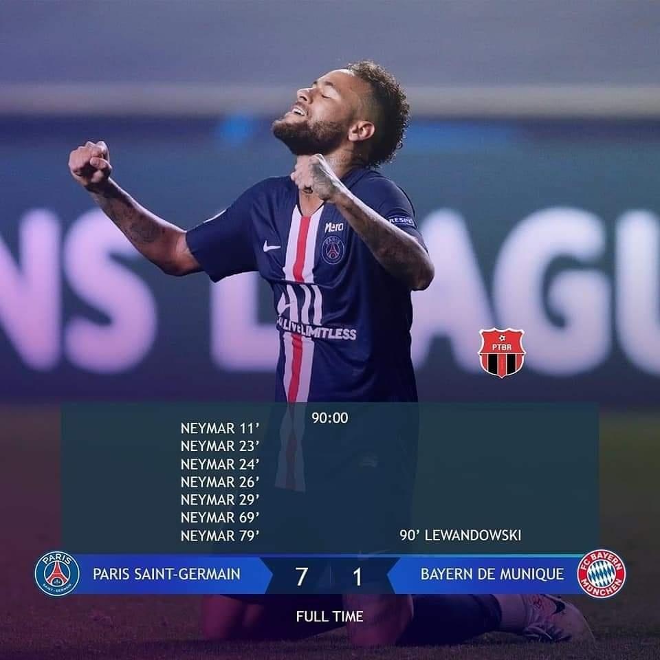 Psg X Bayern Na Champions Fas De Neymar Aquecem Final Com Sonho De 7 A 1 Na Final