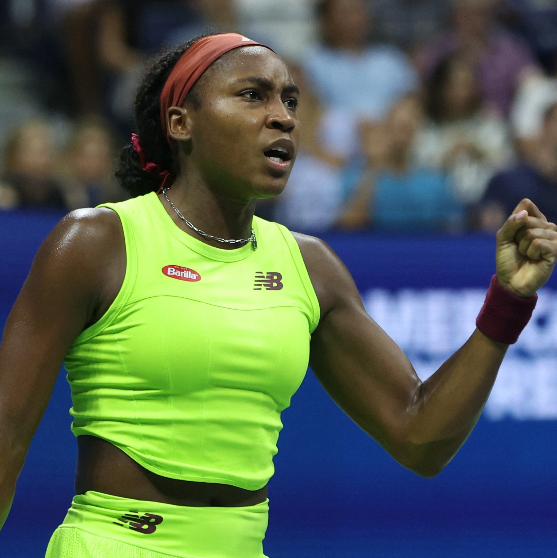 Em jogo marcado por protesto, Gauff bate Muchova e vai à final do US Open