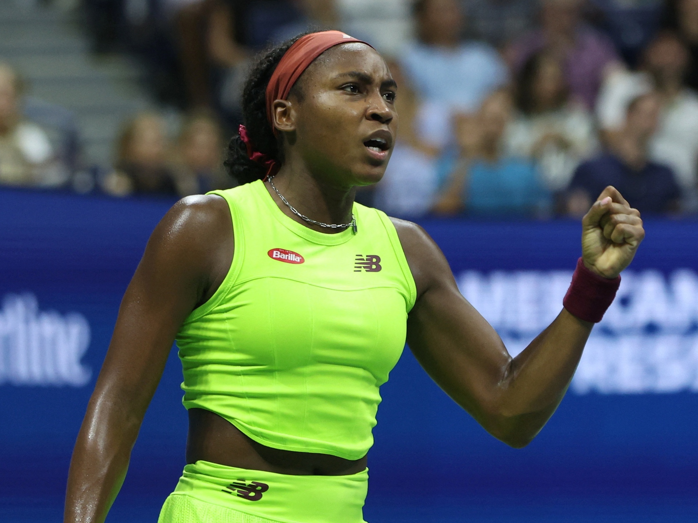 A imparável Coco Gauff aumenta a série de vitórias e chega aos quartos de  final em Pequim