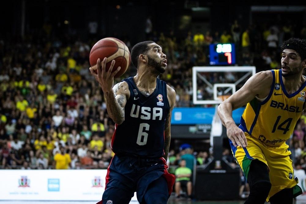 Basquete: EUA 80 x 69 Brasil; resultado e lances – 16/07