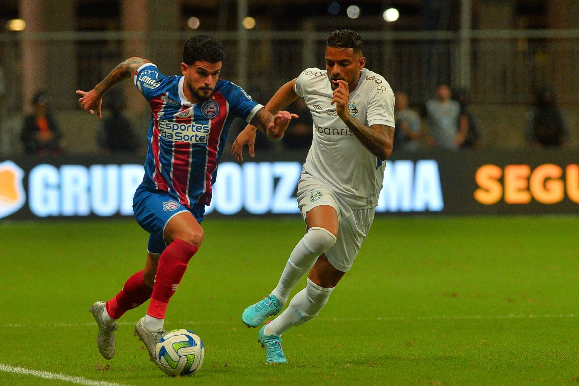 Bahia x Grêmio hoje; veja horário e onde assistir ao vivo