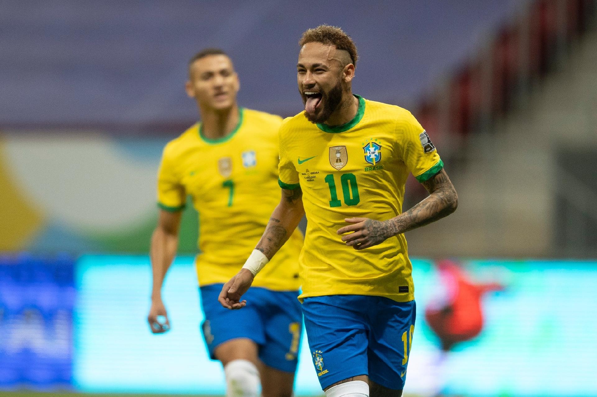 Brasil x Bolívia: Neymar pode bater Pelé; veja goleadores das seleções -  Esportes DP