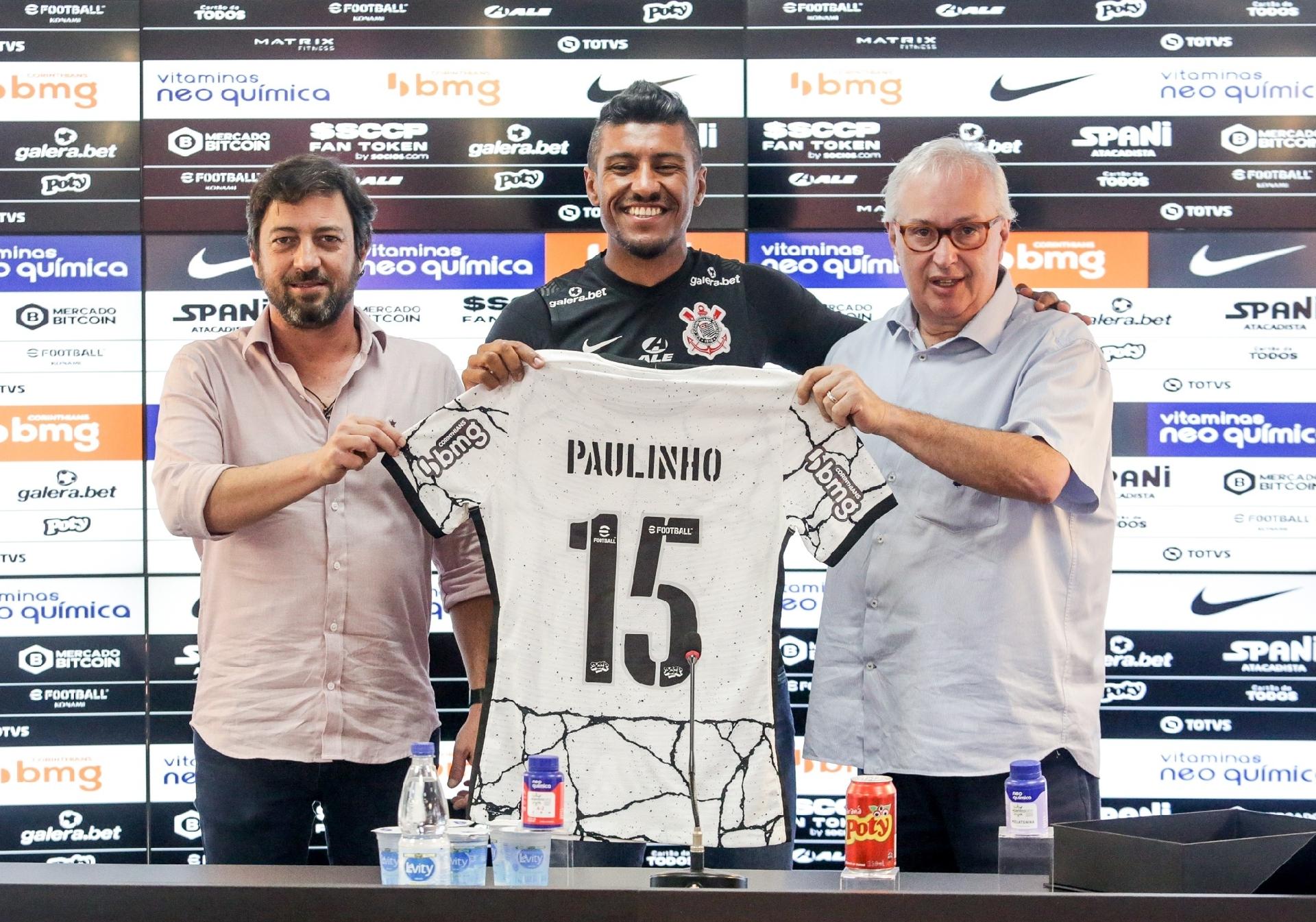 PAULINHO no Corinthians: diretoria e empresário falam sobre