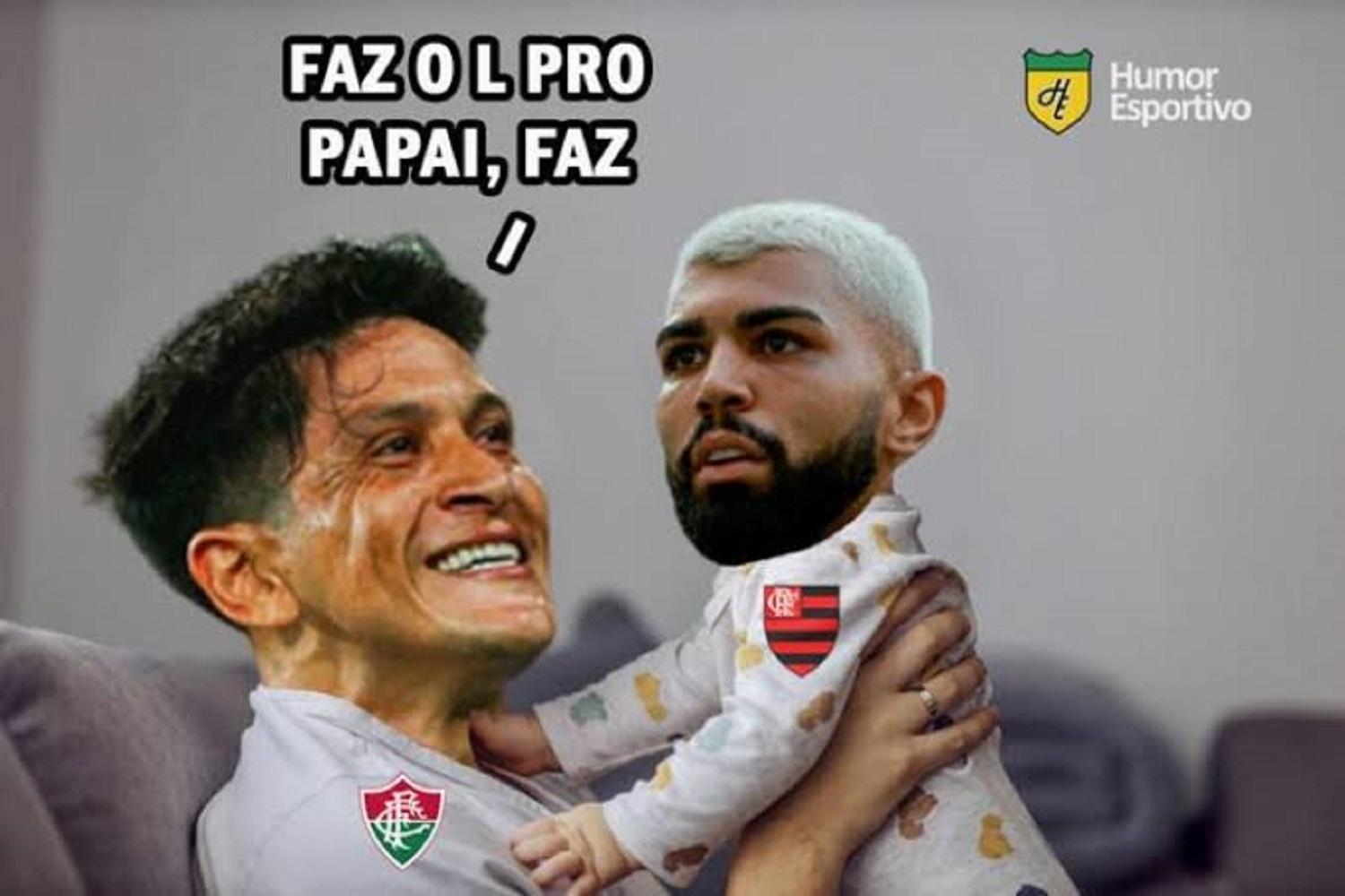 Torcedores do Flu provocam o Flamengo após título; veja os memes -  09/03/2023 - UOL Esporte