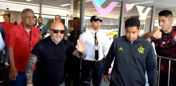 Jorge Sampaoli Chega Ao Rio Para Se Apresentar Ao Flamengo