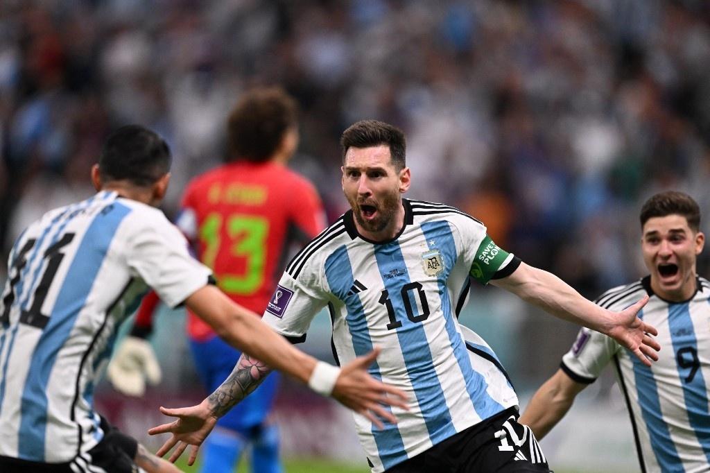 Argentina vs méxico, partida mundial de futebol 2022, campeonato mundial de  competição de futebol do grupo c contra