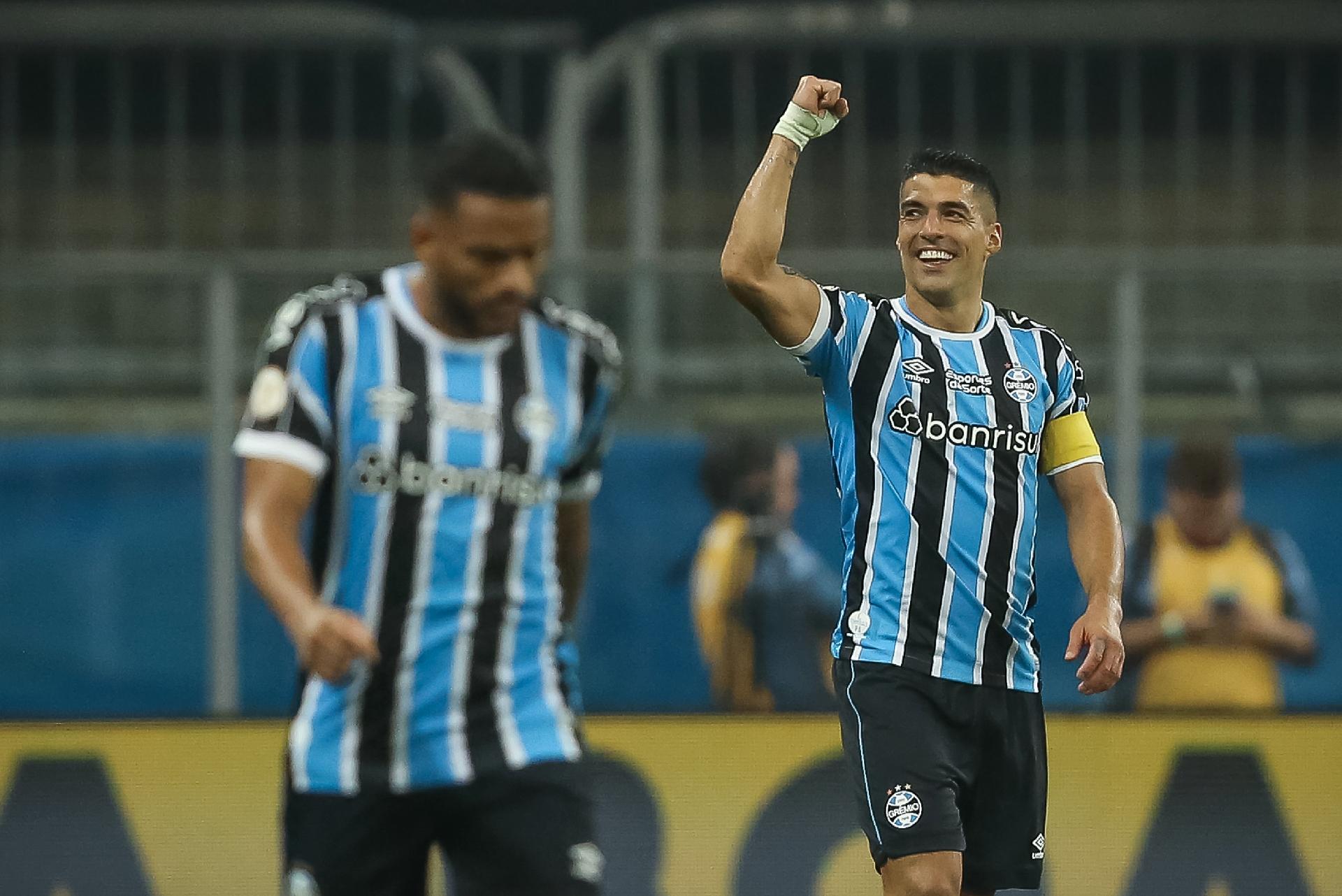 Suárez pode fazer último jogo pelo Grêmio na Arena contra o Goiás -  Notícias - Galáticos Online