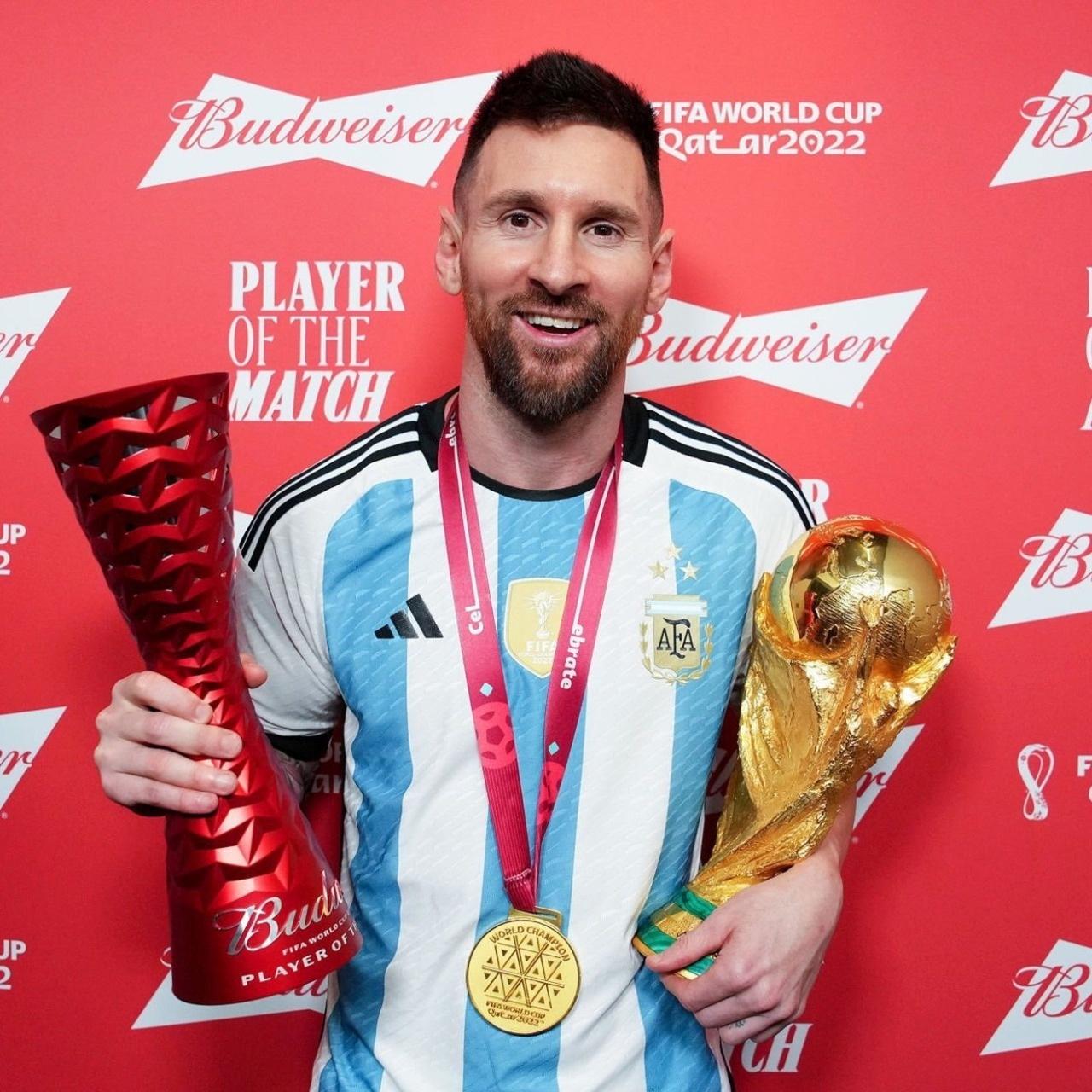 Messi será o maior ganhador de prêmios de melhor jogador do mundo