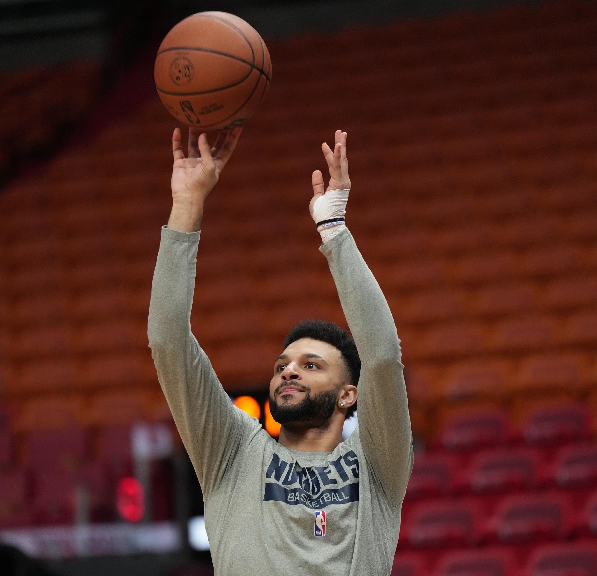 IMAGEM FORTE: Jamal Murray queima mão no Jogo 3 das Finais da NBA, nba