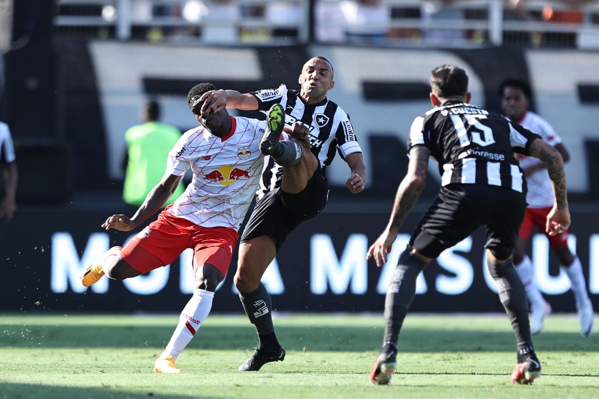 Botafogo sai atrás e vira, mas leva o empate contra o Red Bull Bragantino -  Placar - O futebol sem barreiras para você