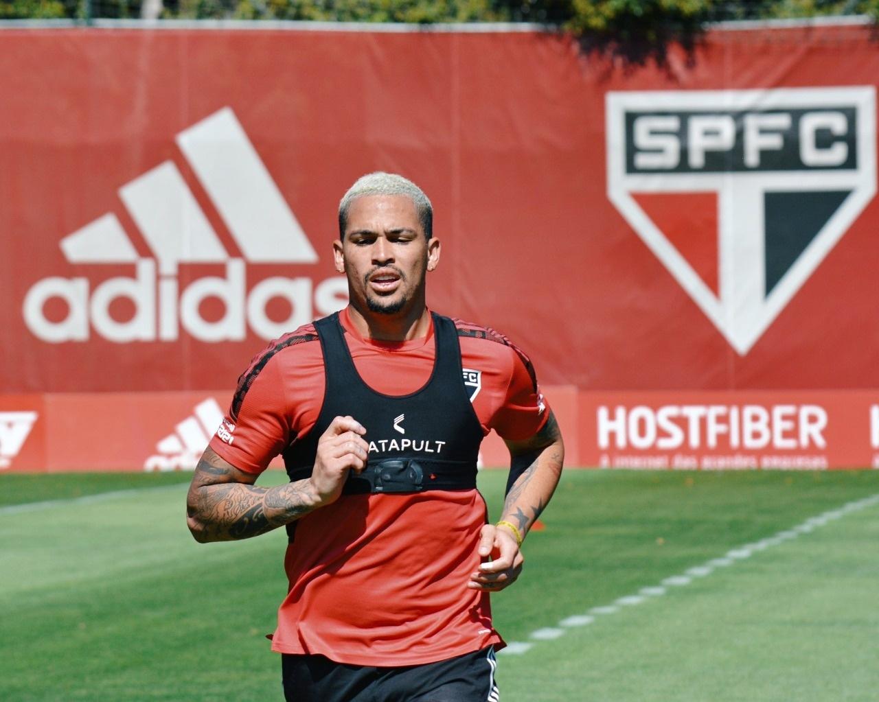 Em recuperação, Luciano e Benítez participam de parte do treino com bola no São Paulo