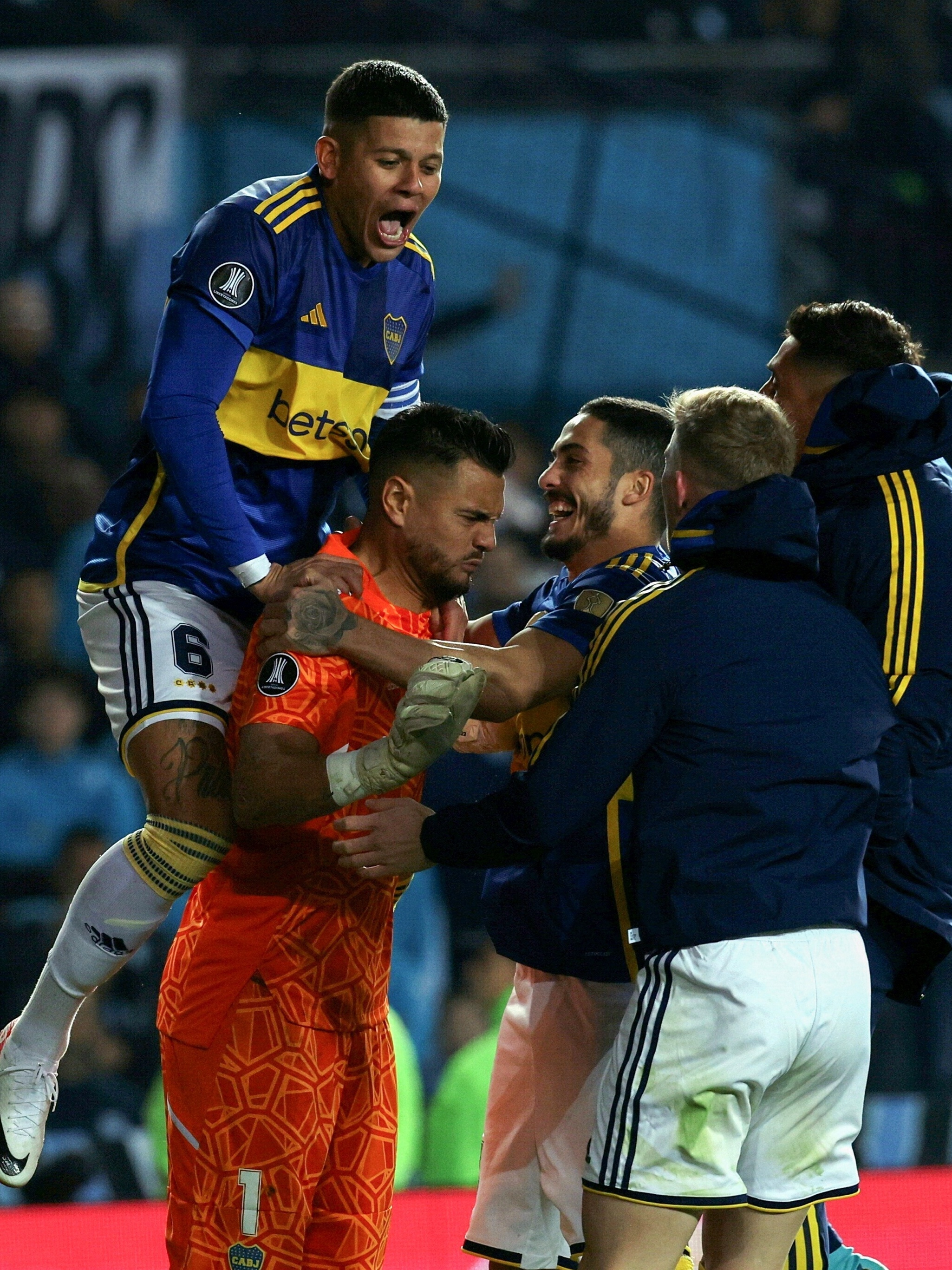 Herói do Boca contra Palmeiras, Romero festeja: Pênaltis são diversão, futebol argentino