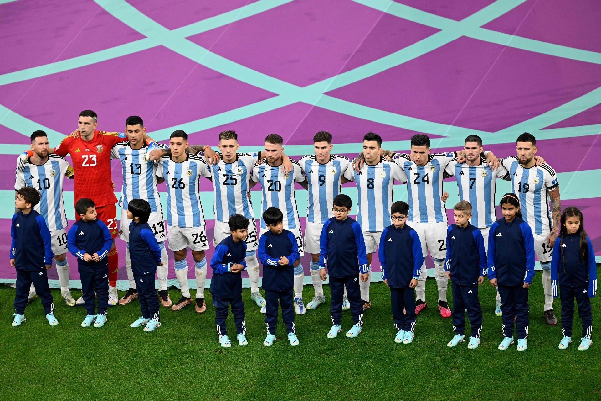 Conheça os 23 jogadores da Argentina