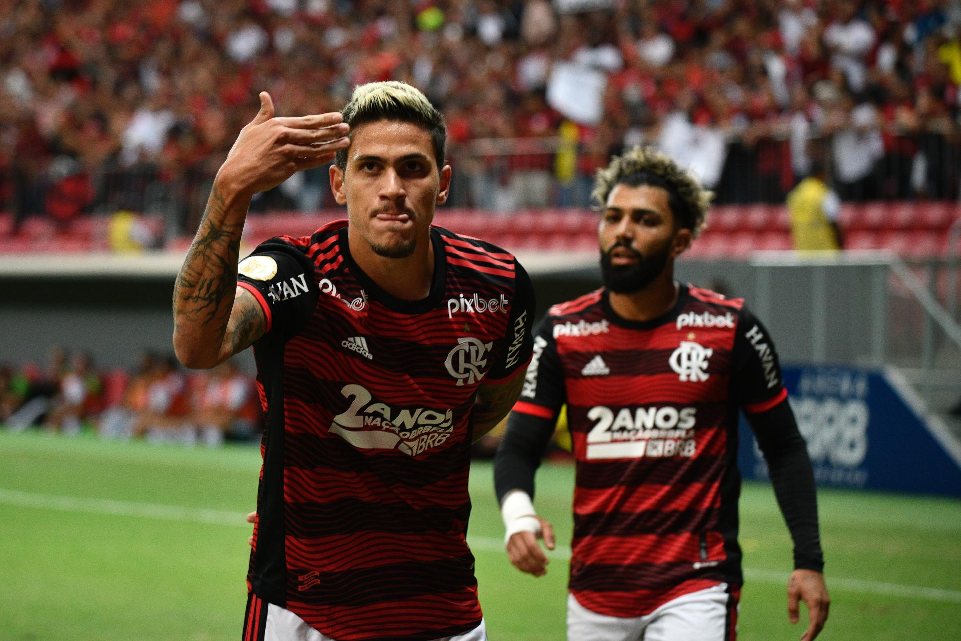 Pedro foi decisivo em todos os jogos que foi titular sob o comando de  Dorival no Flamengo
