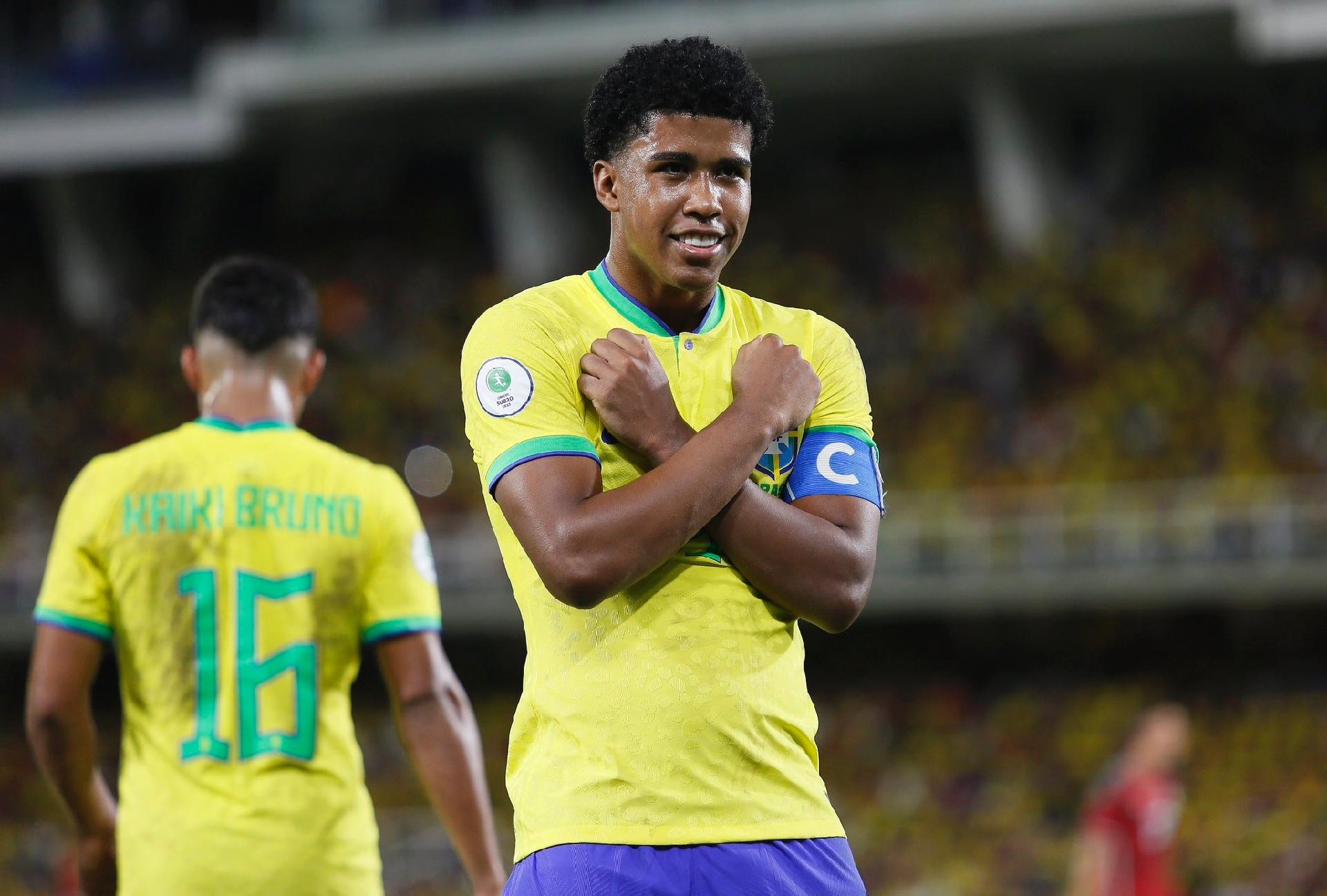 Já classificado, Brasil empata com a Colômbia no Sul-Americano Sub