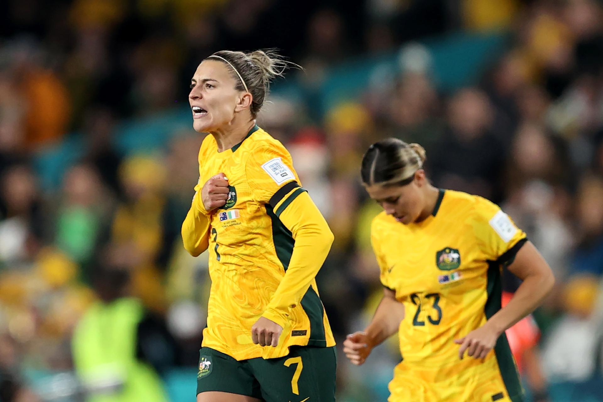 Copa feminina: Austrália vence Irlanda em jogo com estreia brasileira