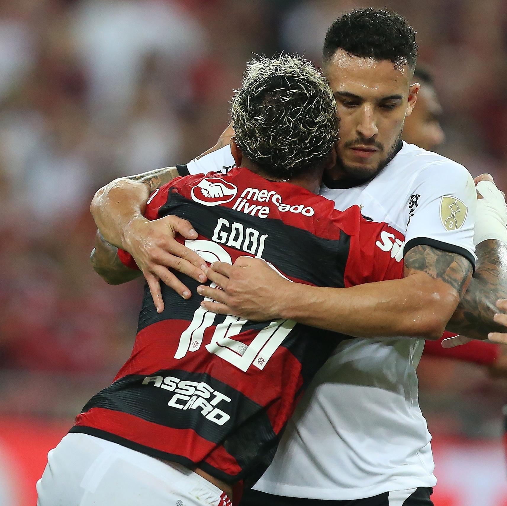 LANCE DO GOL DO FLAMENGO COM MARCAÇAO, GOL DE GABIGOL