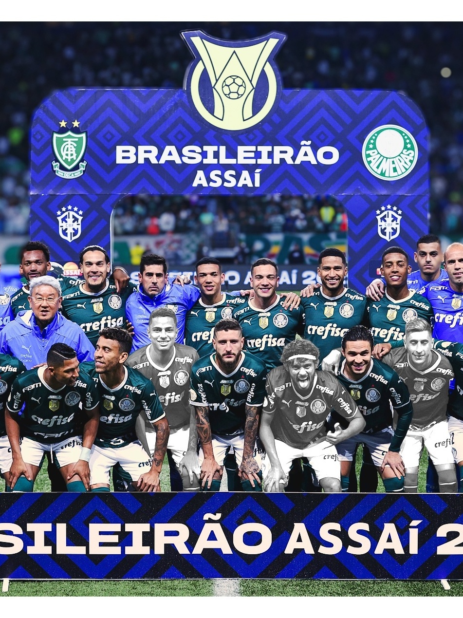 Palmeiras é campeão do Brasileirão 2023