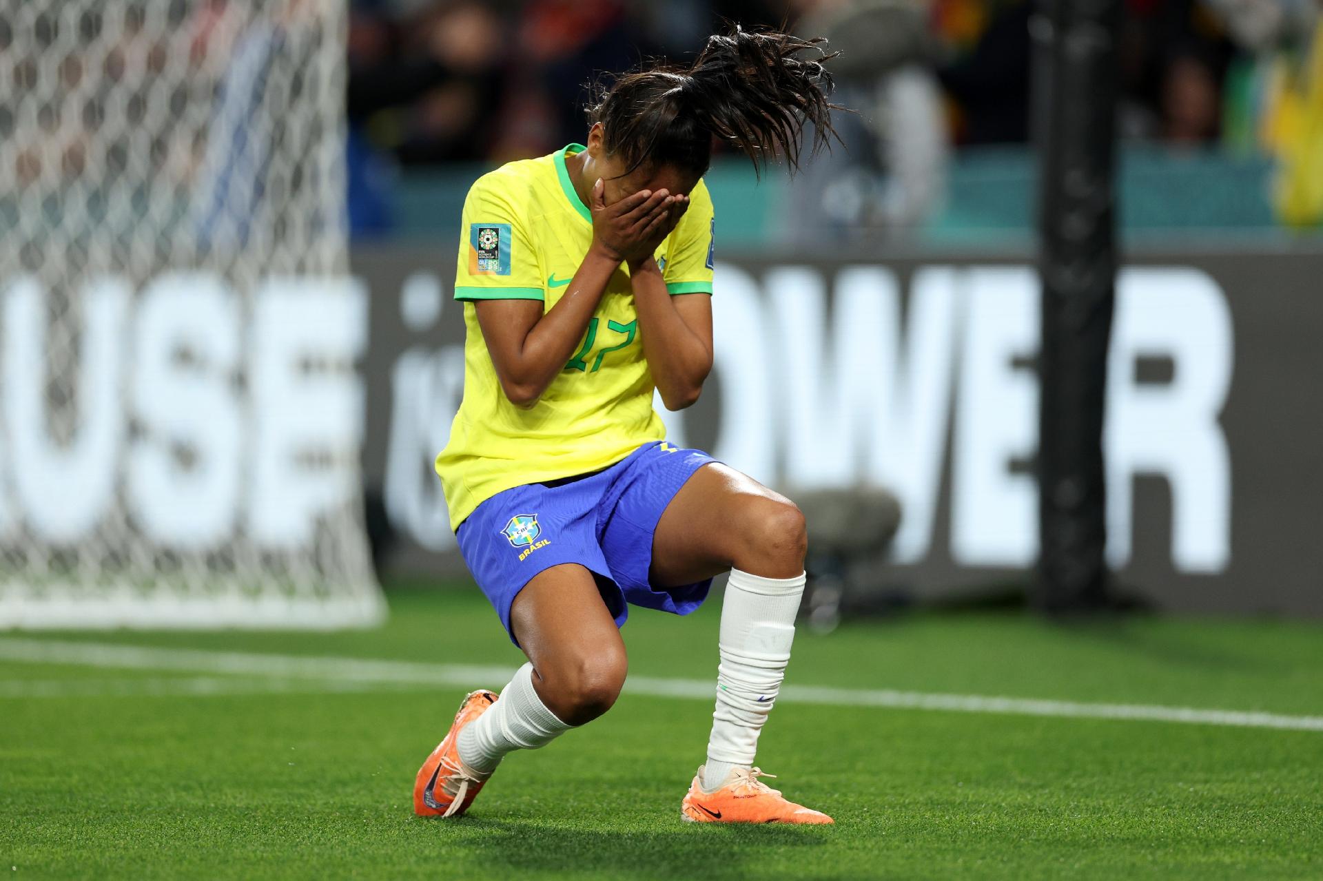 Copa 2023: Ary Borges faz o primeiro gol do Brasil na e cai no choro