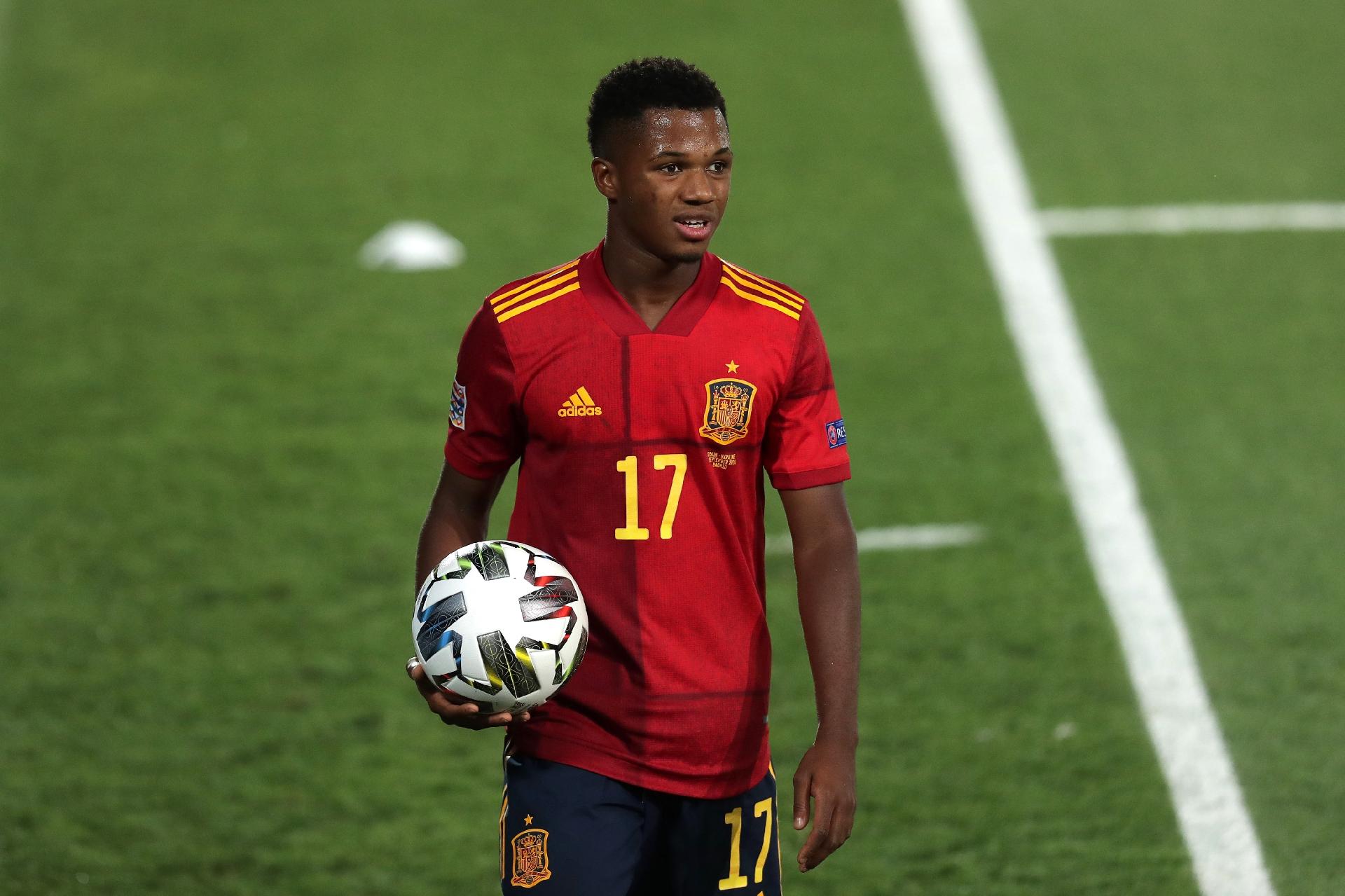Pai de Ansu Fati queria ver filho jogando por Portugal: agora ficou  difícil