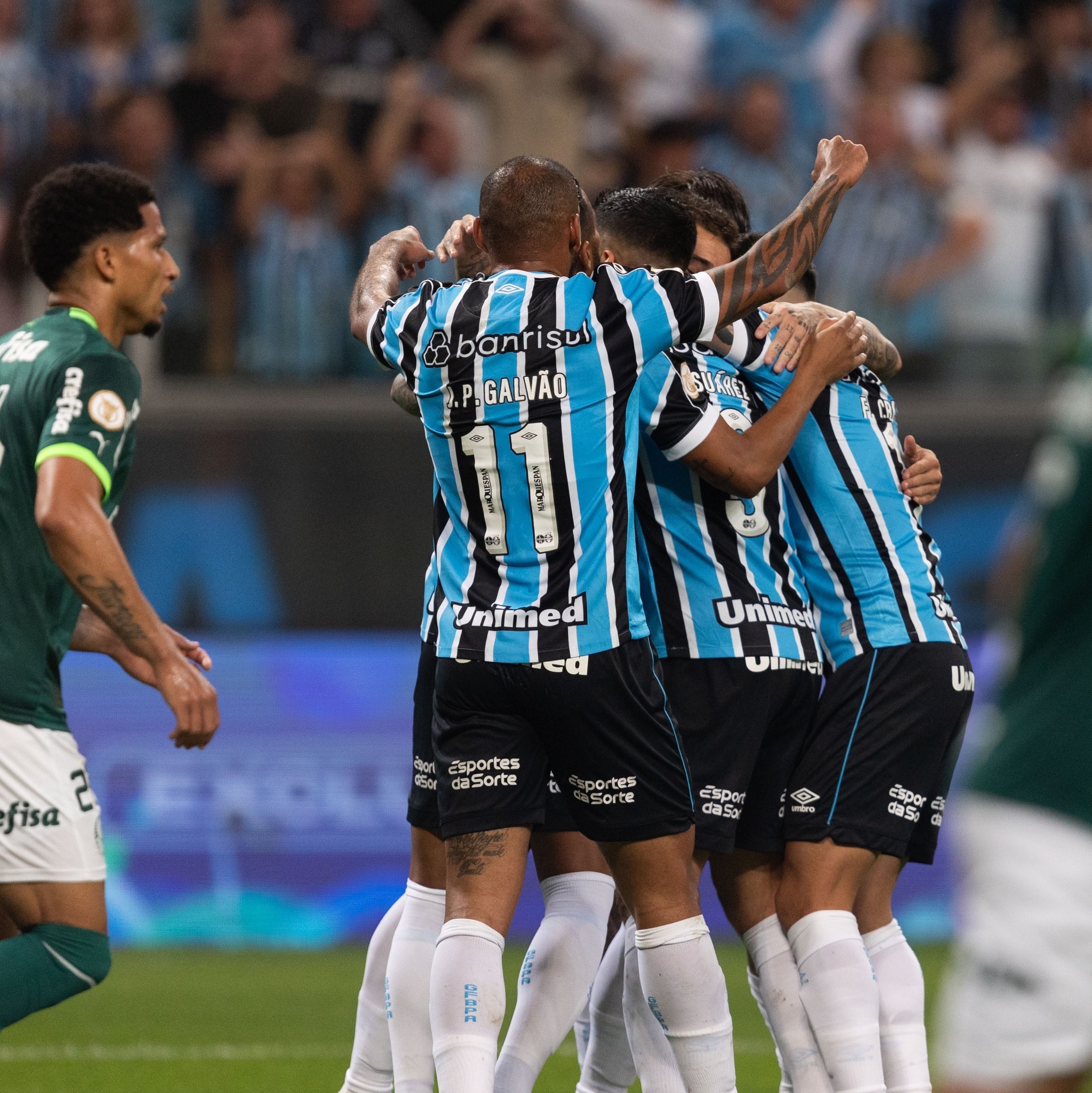 Grêmio x Palmeiras: onde assistir ao jogo do Brasileirão