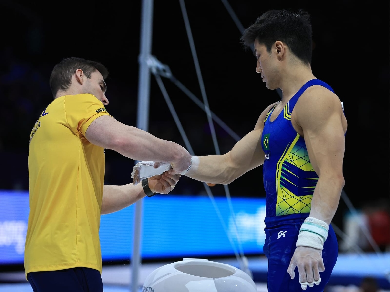 Brasil se apresenta e espera definição de vaga Olímpica masculina no Mundial  de Ginástica Artística 2023