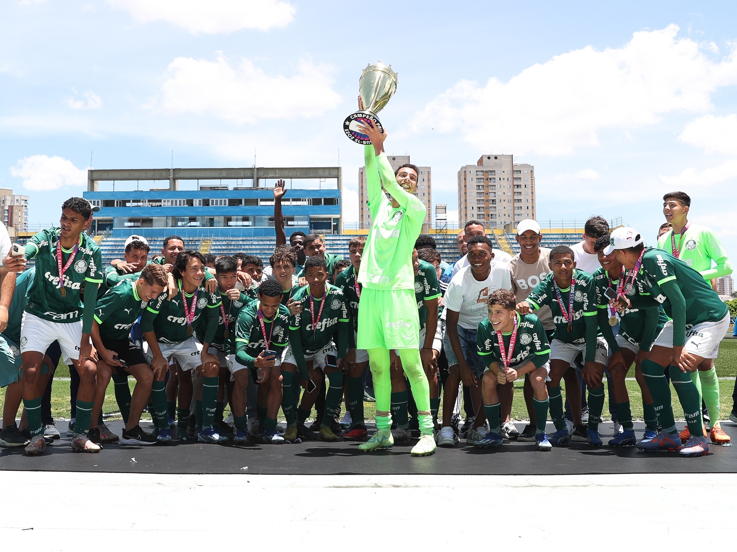 Verdão vence São Paulo nos pênaltis e conquista o tri do Campeonato Paulista  Sub-15 – Palmeiras