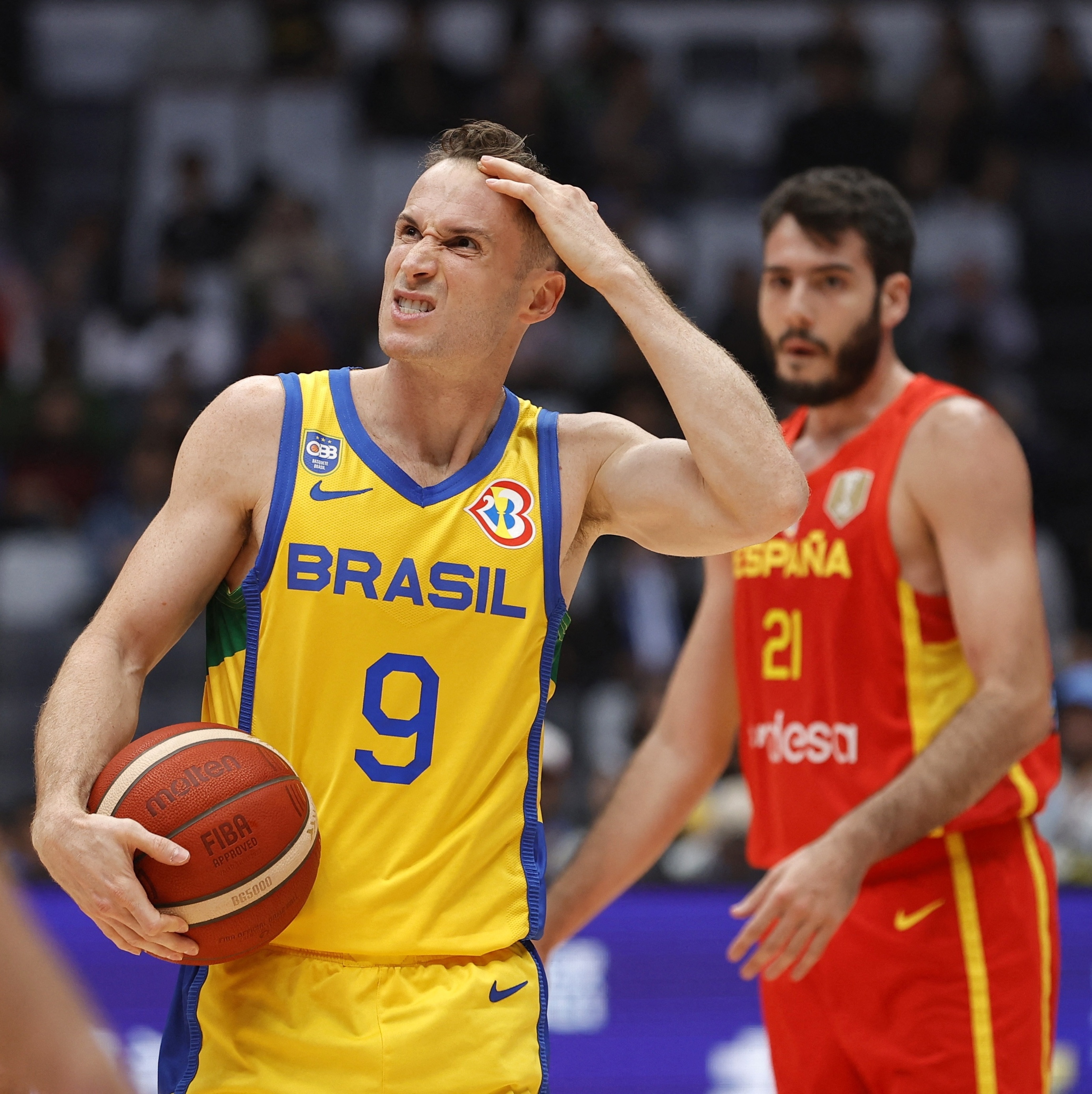 Derrota da Espanha deixa Seleção Brasileira de basquete longe das