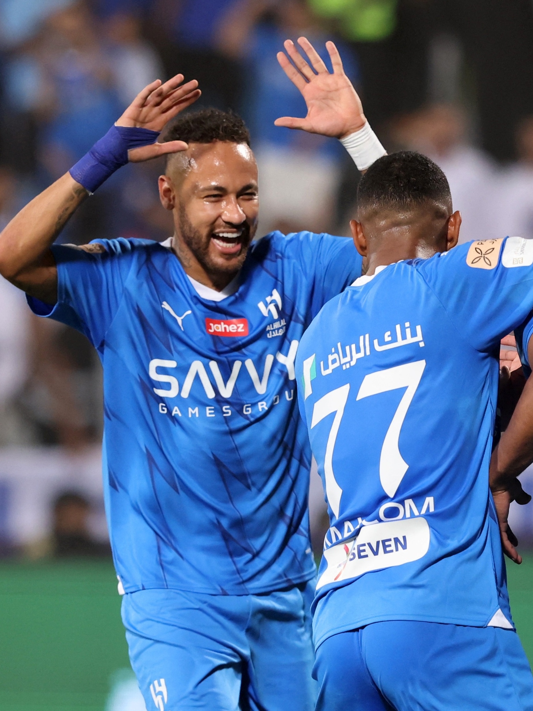 ⚽️ Neymar cobrando falta pré jogo do Al Hilal #neymar #alhilal #gol