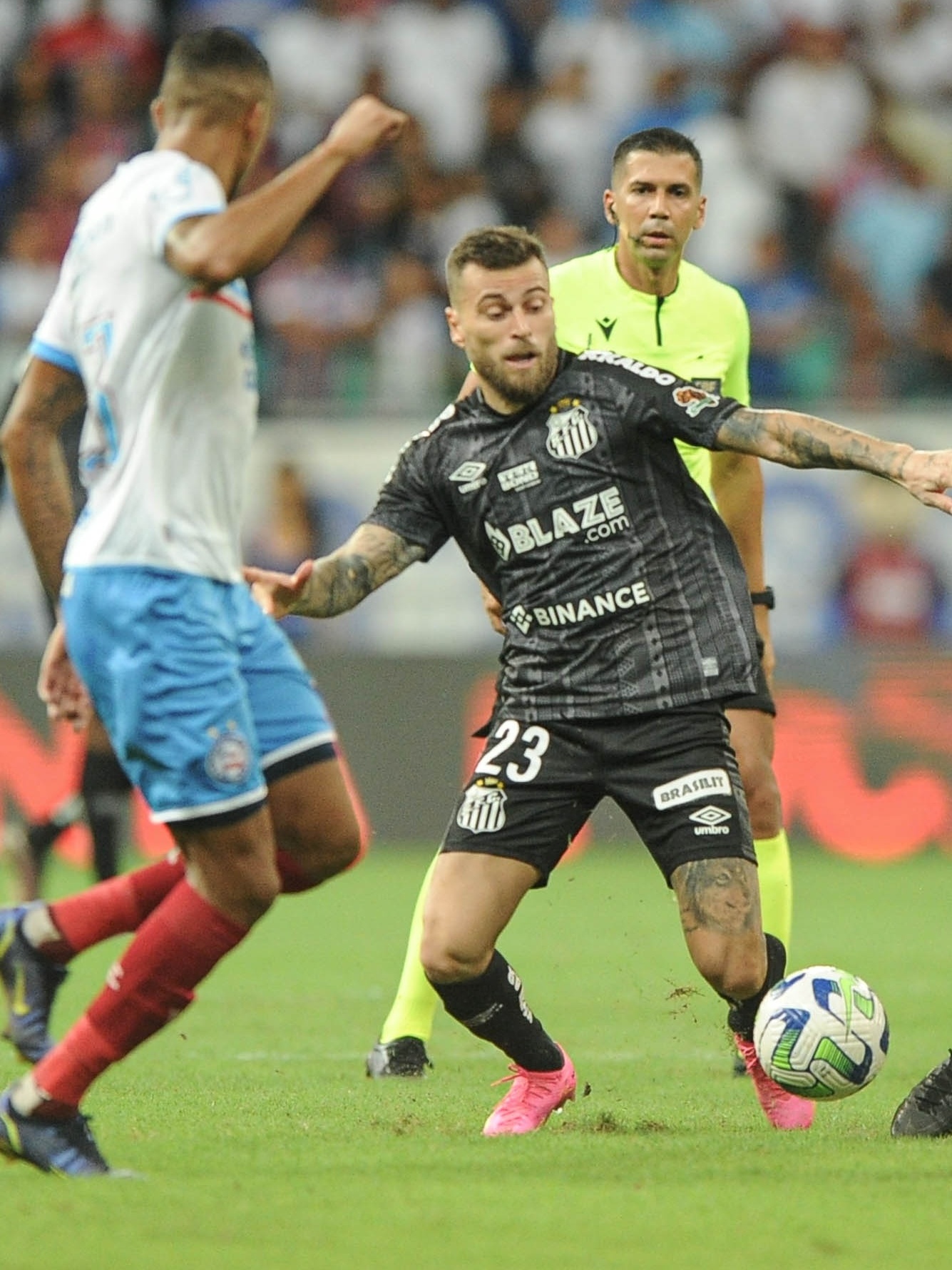 Bahia x Santos - onde assistir ao vivo, horário do jogo e escalações