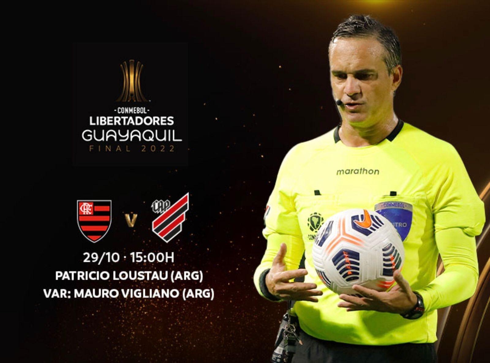 Quem foi o árbitro da final da Libertadores?