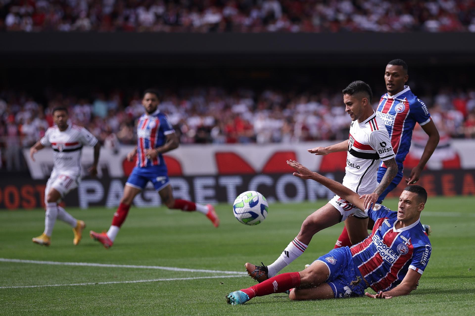 São Paulo x Bahia ao vivo: jogo do Campeonato Brasileiro onde