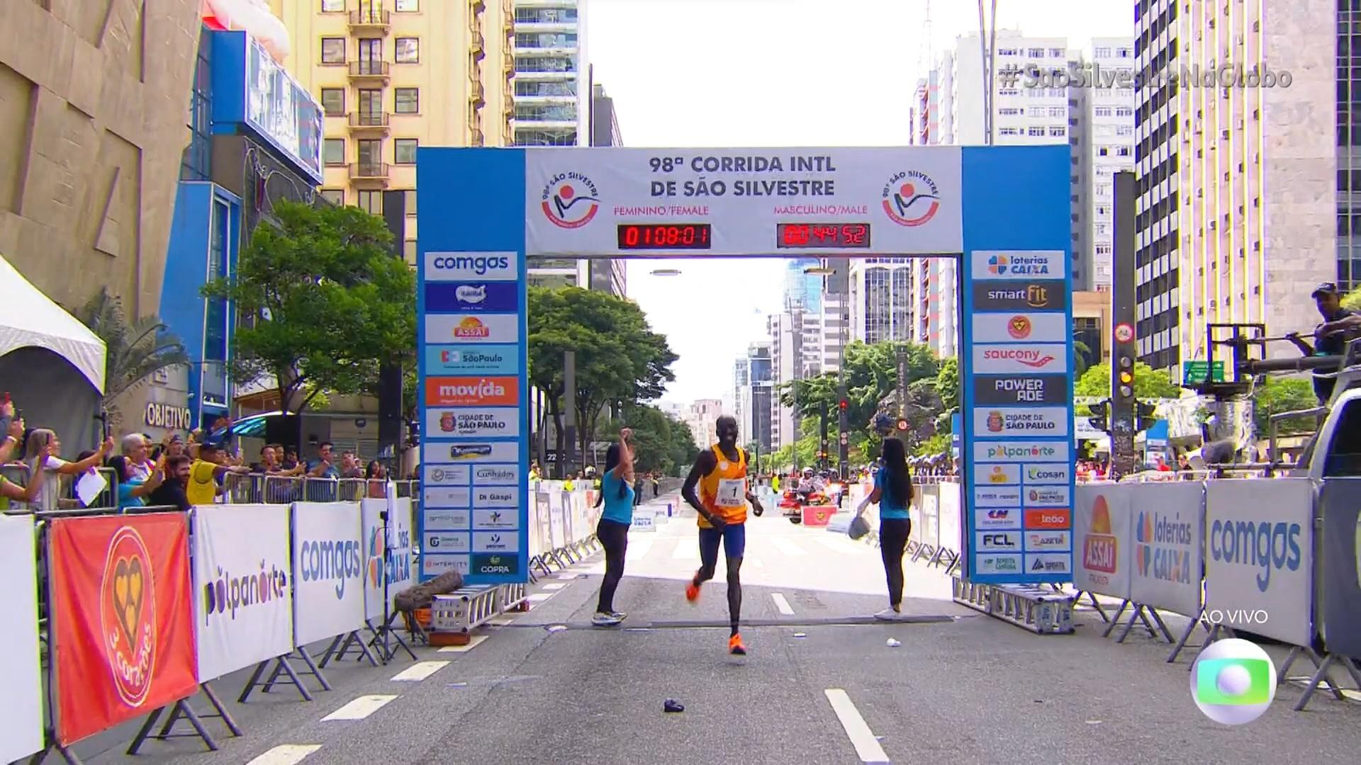 Quênia domina a São Silvestre e vence prova masculina e feminina; jejum do  Brasil aumenta