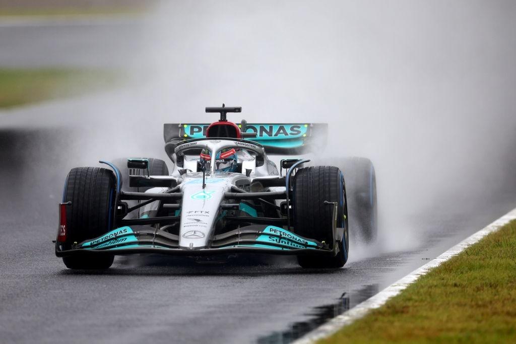 GP Japão F1, TL2: George Russell e Lewis Hamilton mais rápidos do