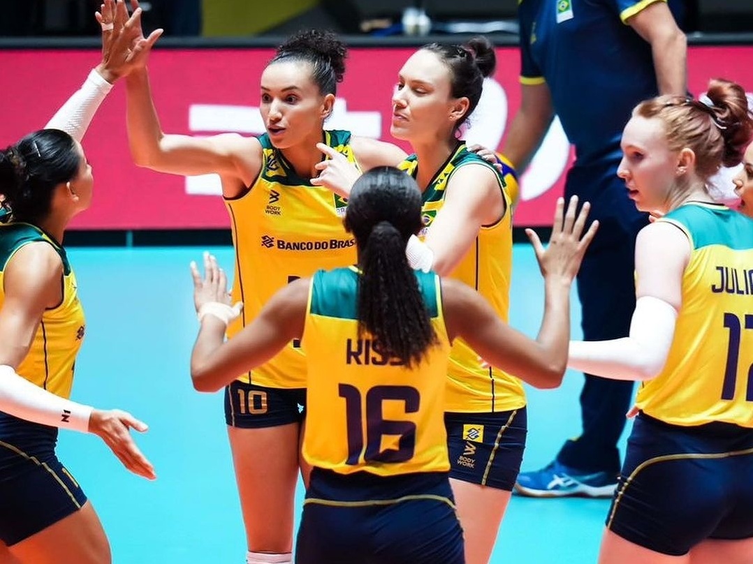 Brasil derrota Argentina e soma segunda vitória no Mundial de vôlei feminino, Esportes