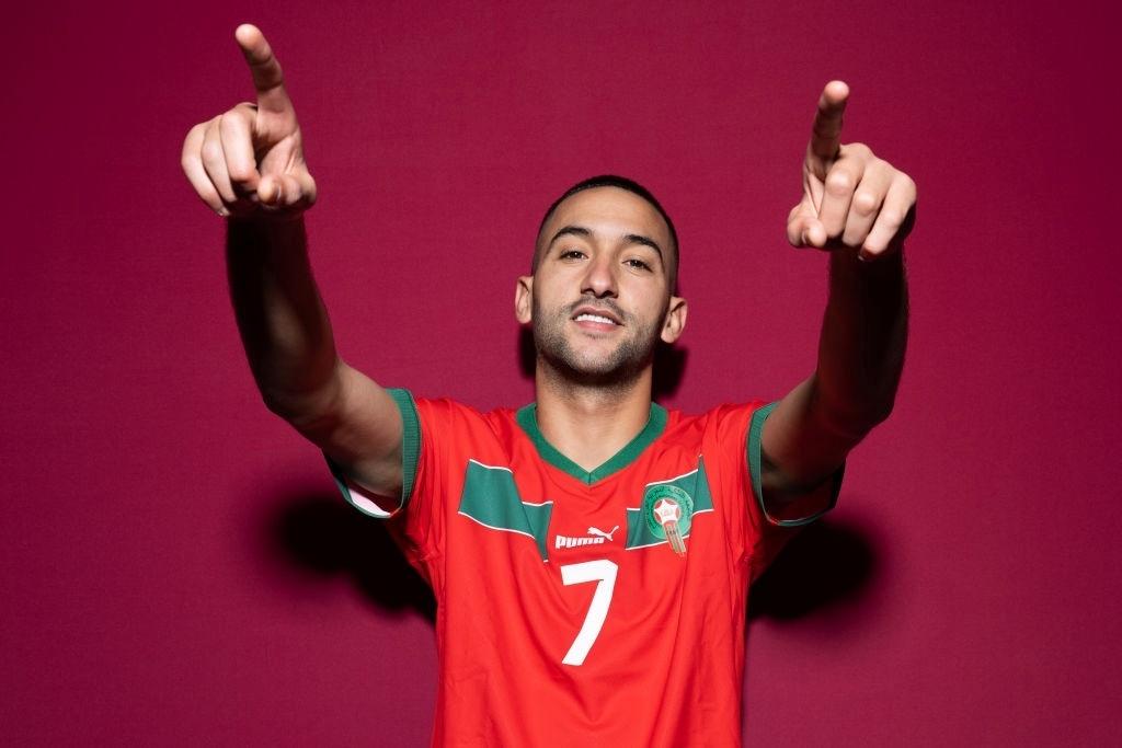 Jogador do Marrocos, Hakim Ziyech, doa salário para funcionários da seleção  e pessoas carentes de seu país