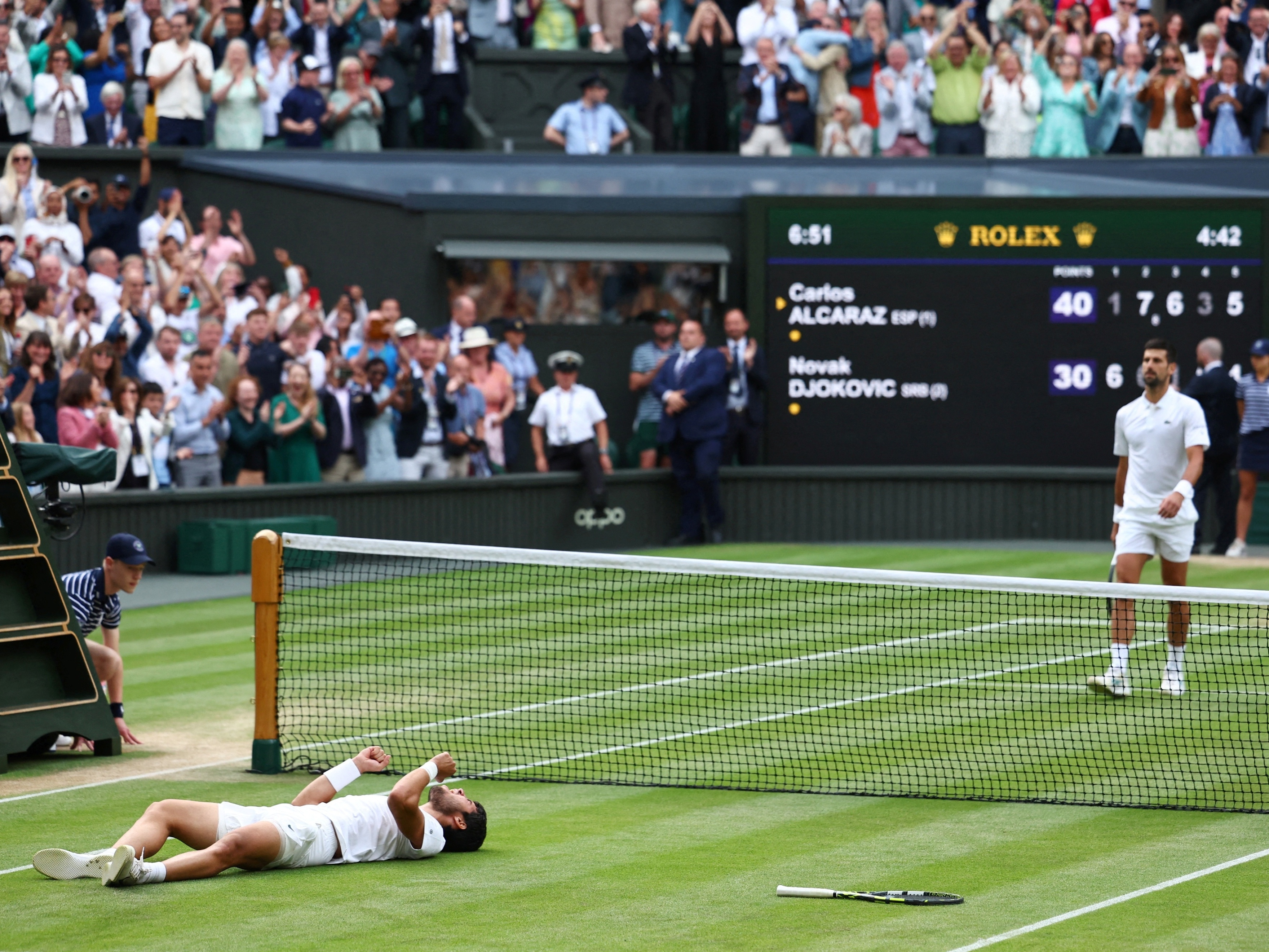 Wimbledon: onde assistir a final entre Novak Djokovic e Carlos Alcaraz