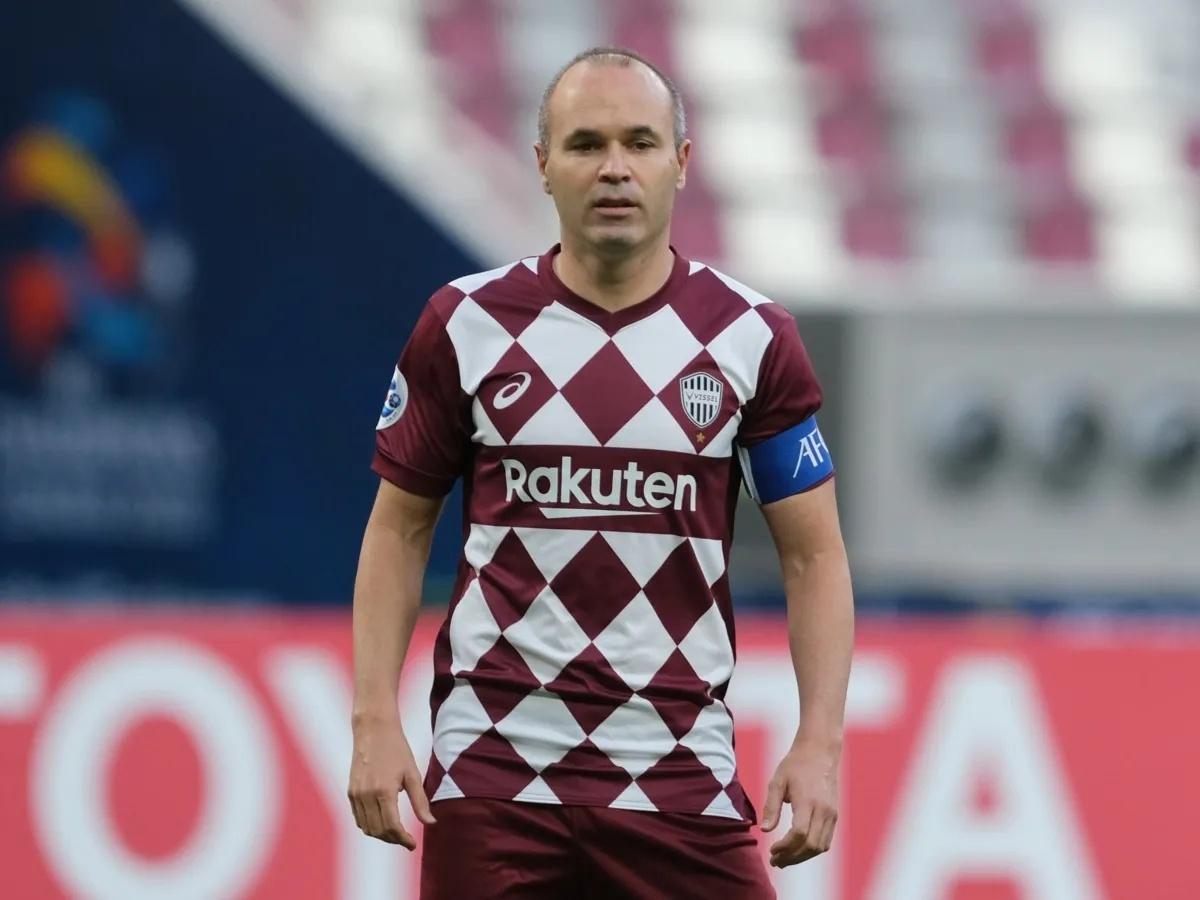 Iniesta deve deixar o futebol japonês neste meio de ano - 06/05