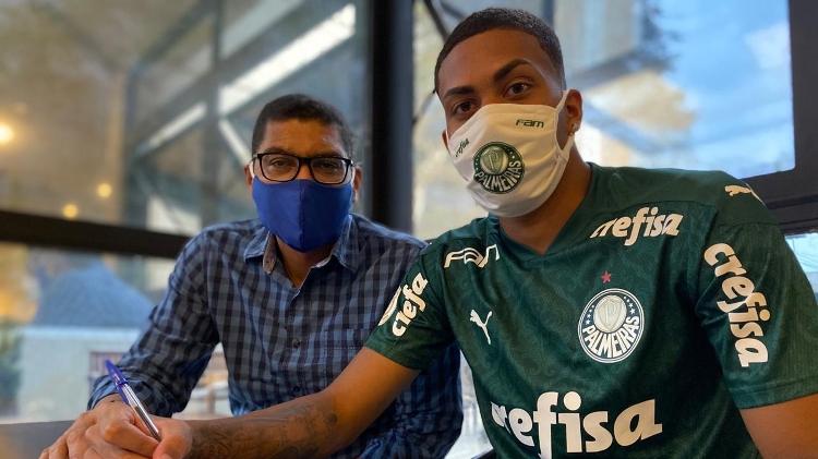 Filho de Narciso, Ruan disputará primeira Copinha pelo Palmeiras